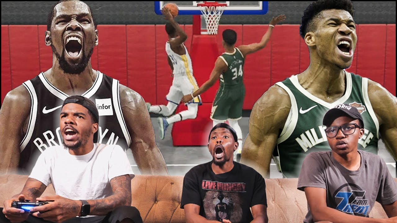 PASS THE STICKS! Kevin Durant vs Giannis Antetokounmpo 1v1s! Who's Better?!