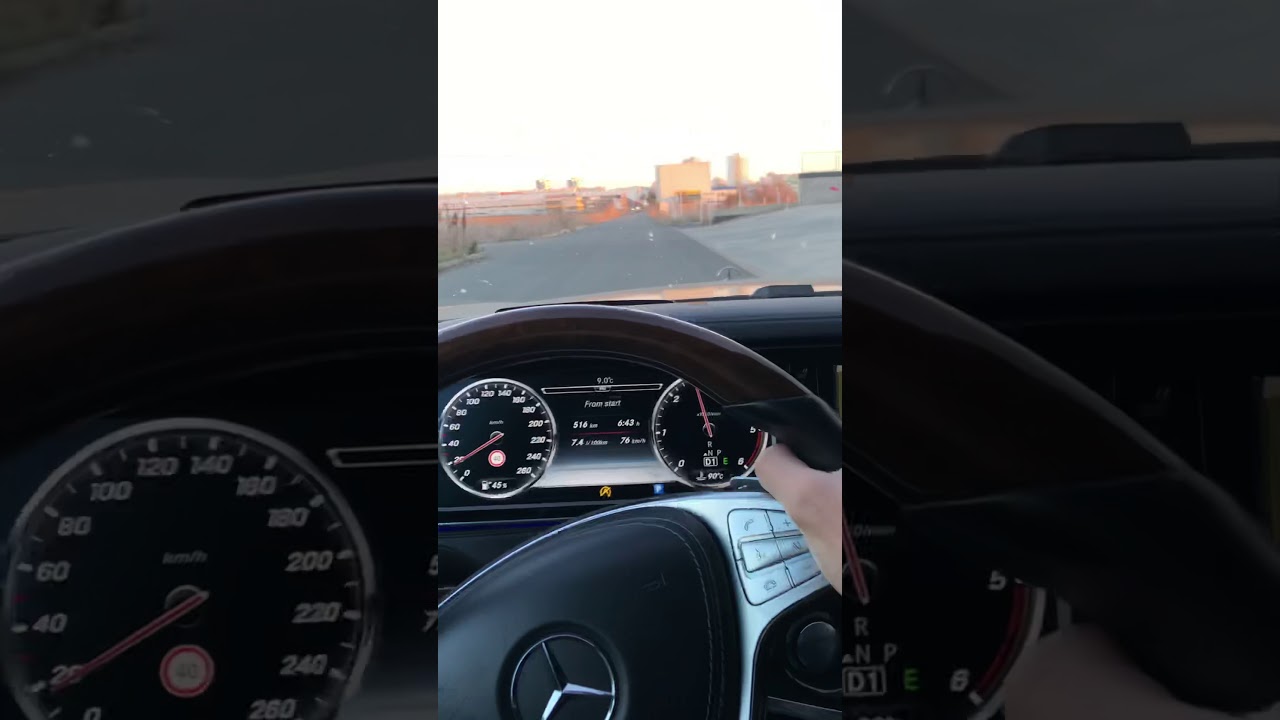 Mercedes-Benz S350 W222 RaceChip 0-100kmh