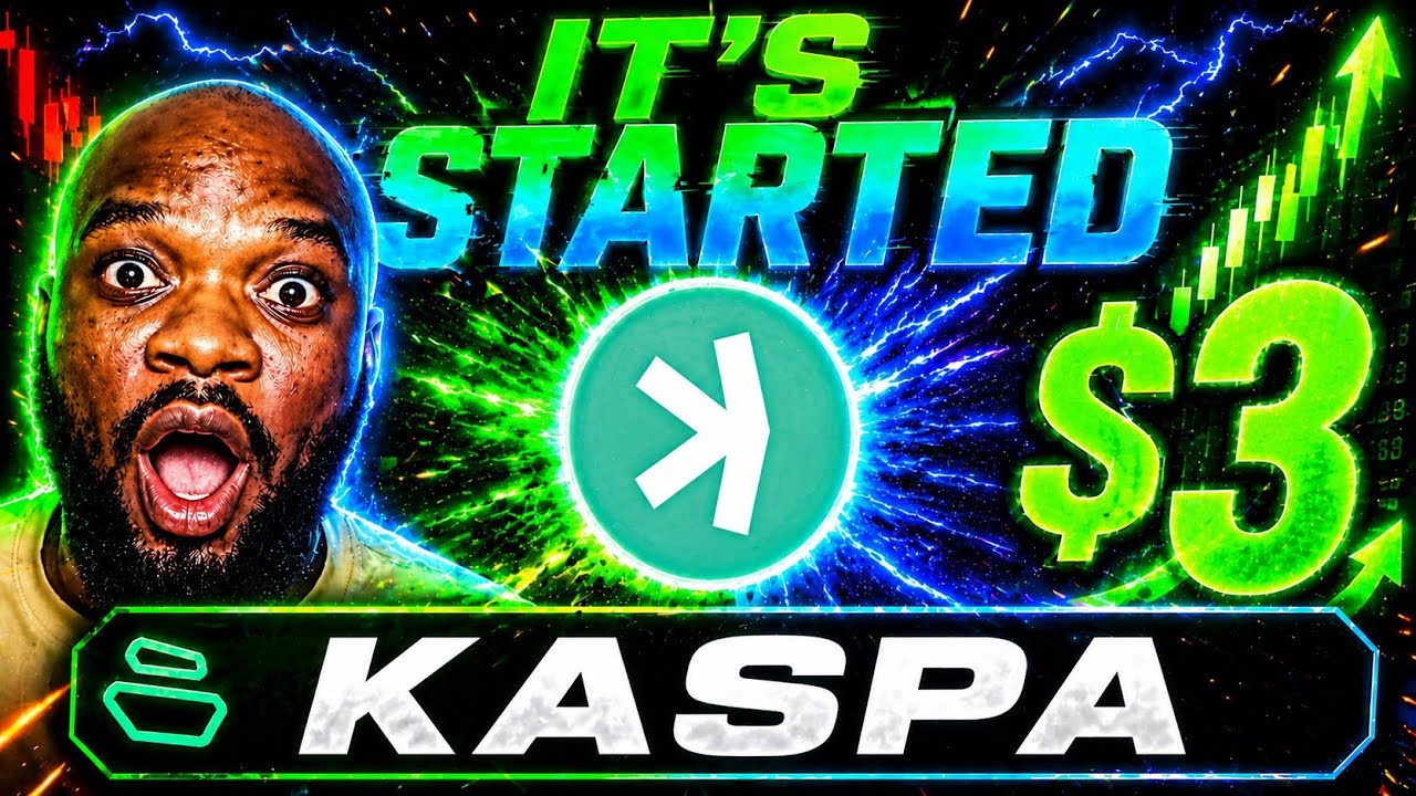 KASPA (KAS) HOLDERS... IT'S STARTED! $3 INCOMING?