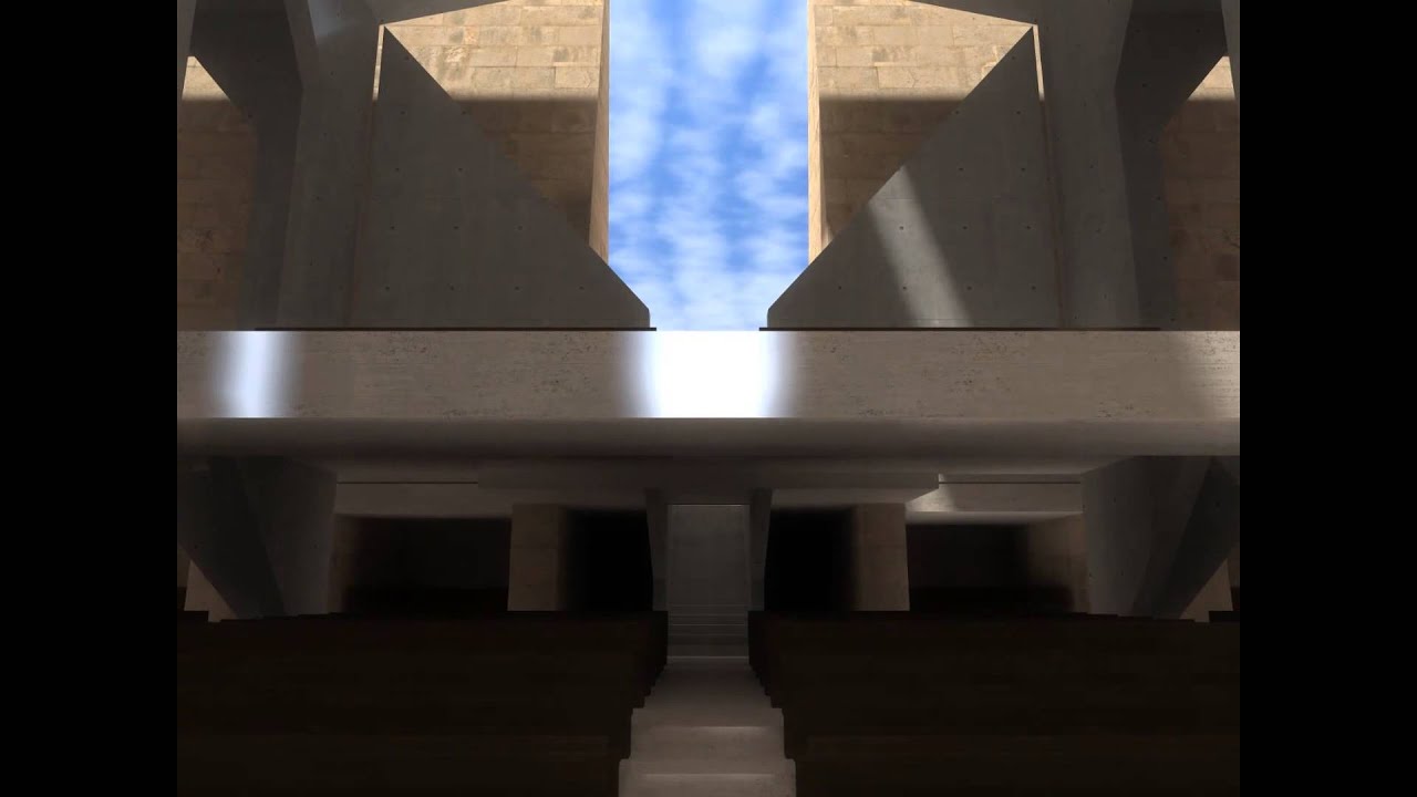 Contemporary architecture and ancient suggestions, the Louis Kahn's Hurva Synagogue project