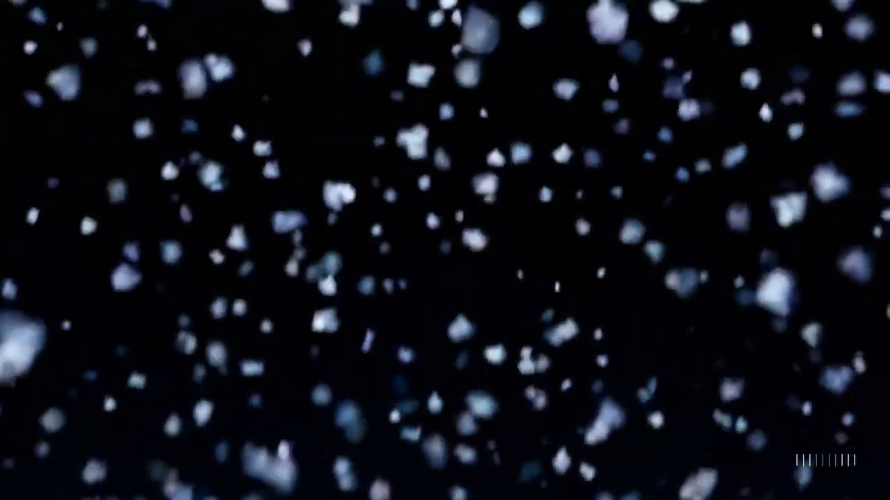8 Hour Snowfall at Night ❄️ | Dark Cozy Winter Ambience