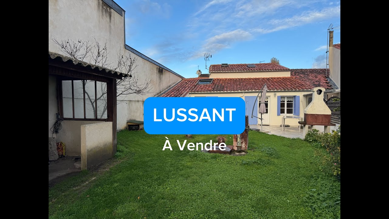 12 min Rochefort : Lussant, Maison en pierres 3 chambres et jardin