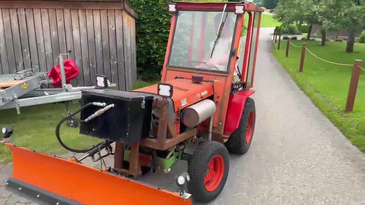 AGRIA 4800, der macht Laune zum fahren