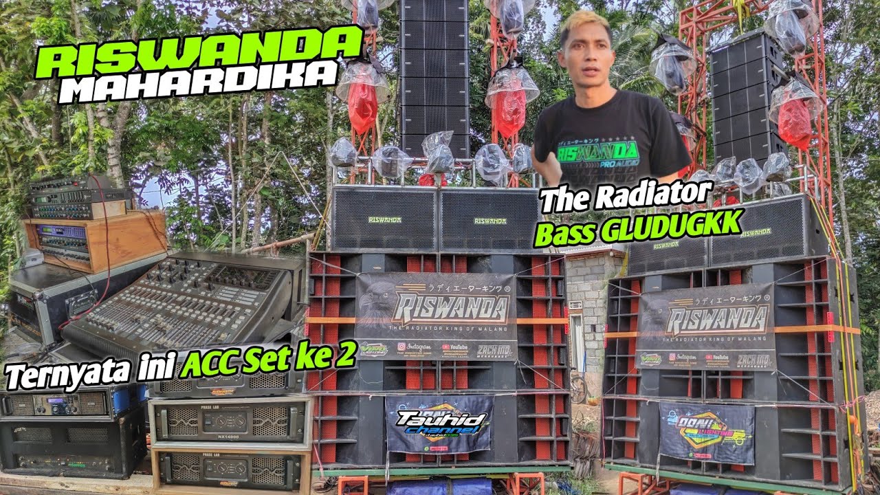 RISWANDA PERDANA PAKAI MIXER BEHRINGER‼️ FULL RADIATOR AMPUH TERNYATA SEPERTI INI SUARANYA 🔥