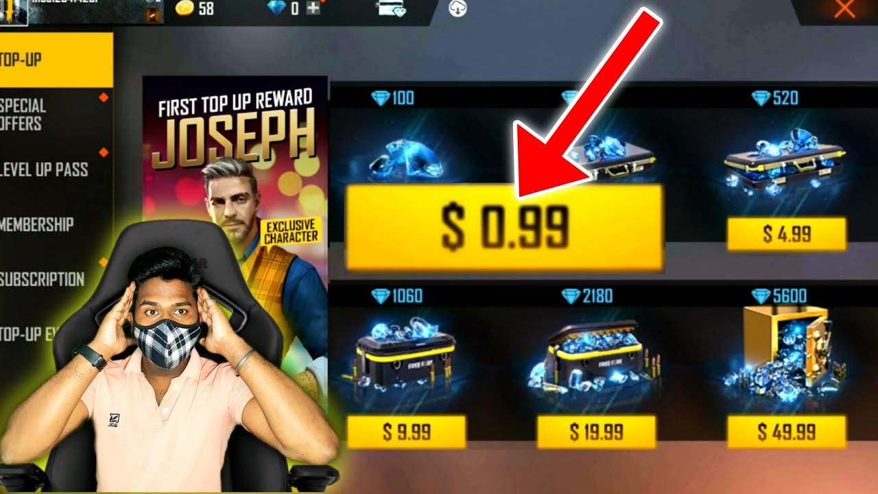 Ff diamond top up dollar problem//free fire airdrop dollar problem solve//airdrop purchase problem