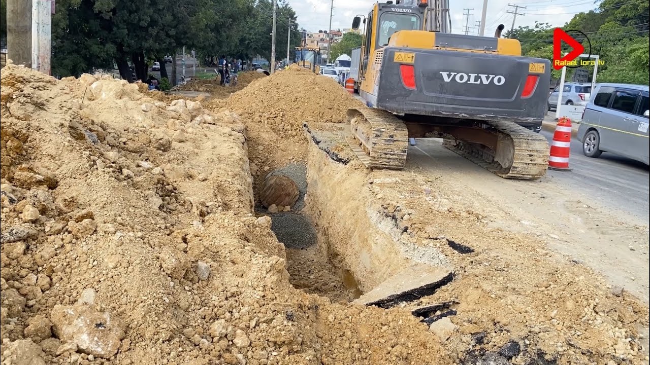 Inician los trabajos de la  Av. Charlie ￼#kilometro9 #losalcarrizos 