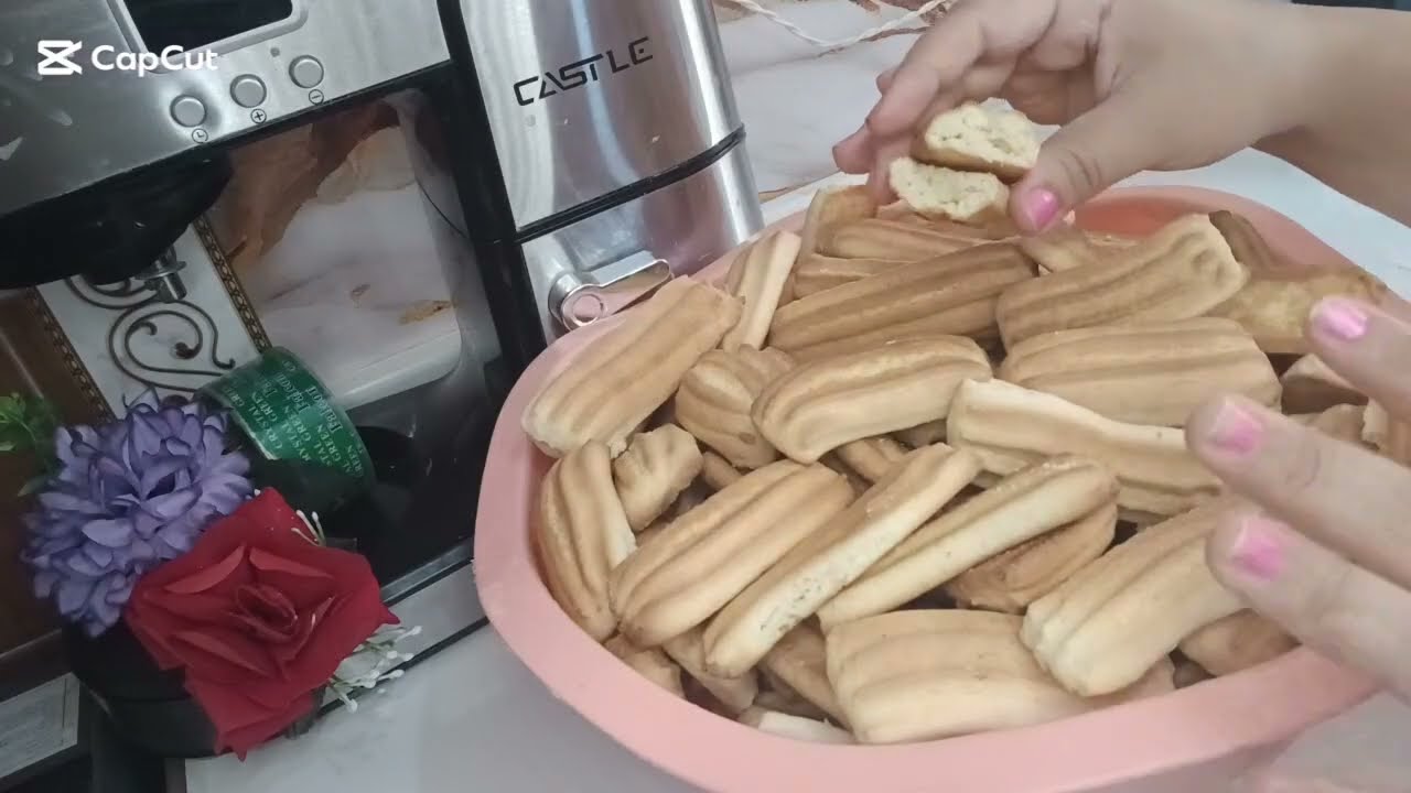 بسكوت النشادر الصعيدي  خفيف ودايب جدا 