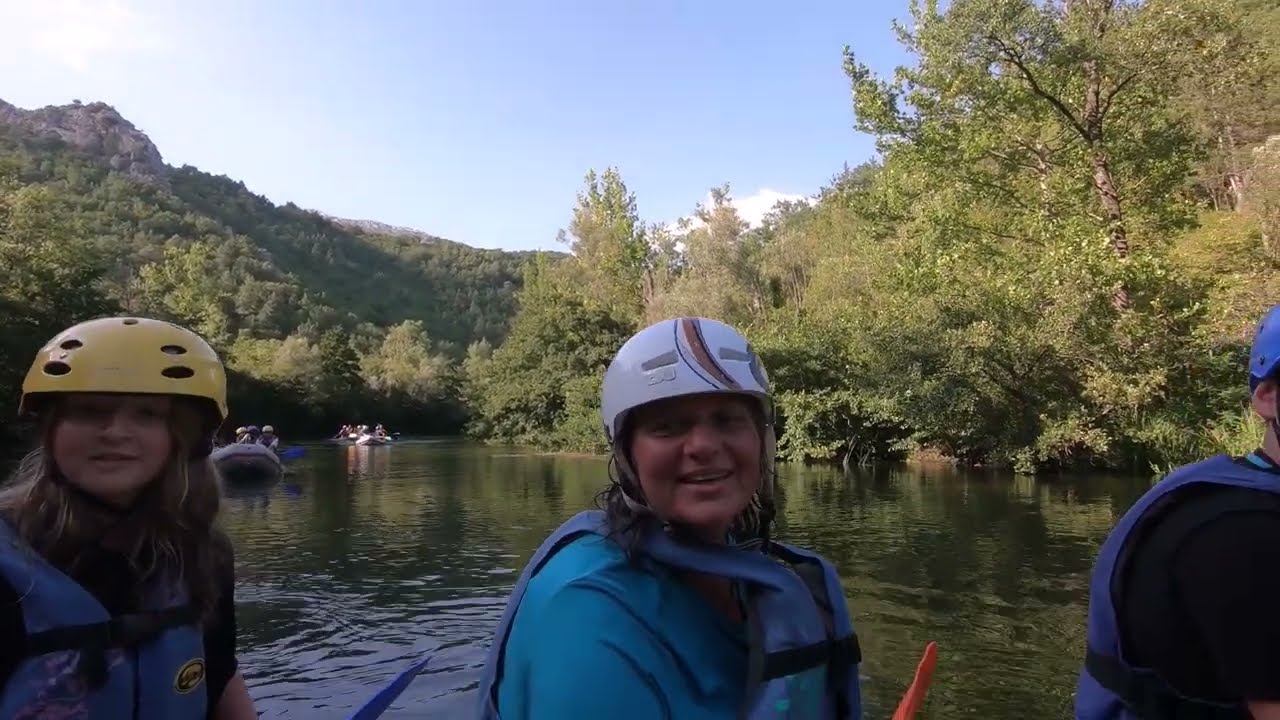 CHORVATSKO-RAFTY CETINA 18.8.2021, (dovolená v kempu Dole Živogošče s CK A21, Světlana Čiberová)