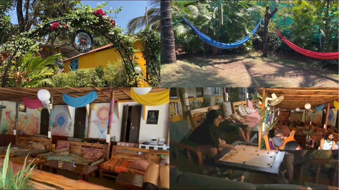HIGHLY RECOMMENDED hostel in goa to socialize 👭👬&for WORK FROM HOME bees|  Meet new people🌎
