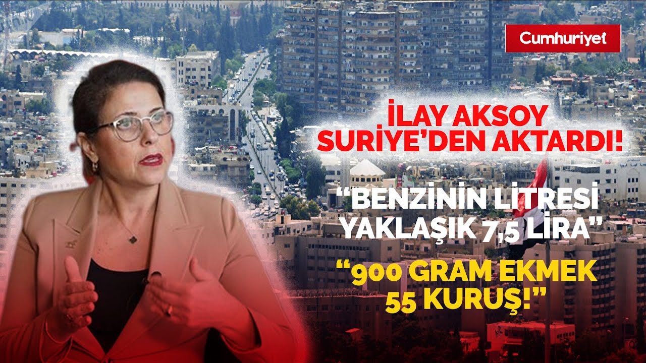 Suriye'ye giden İlay Aksoy, Cumhuriyet'e konuştu! 