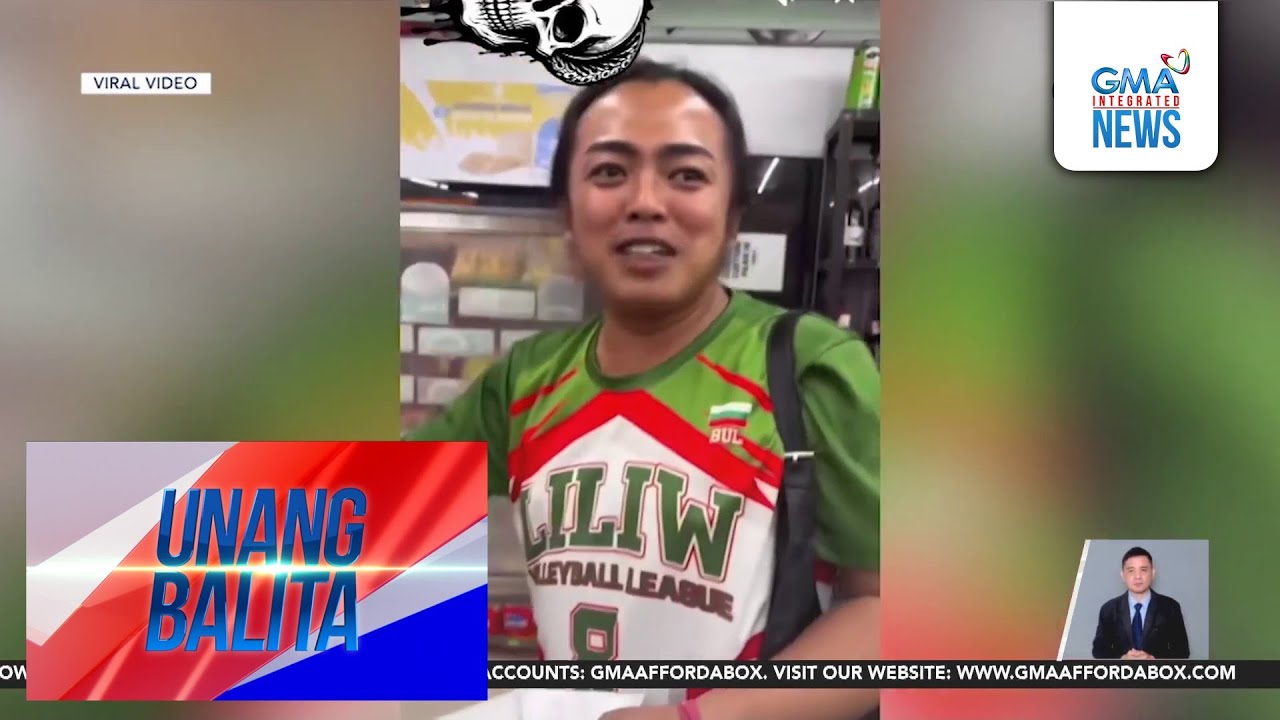 SK chairperson na hinawakan ang panindang siopao at hotdog sa isang convenience... | Unang Balita