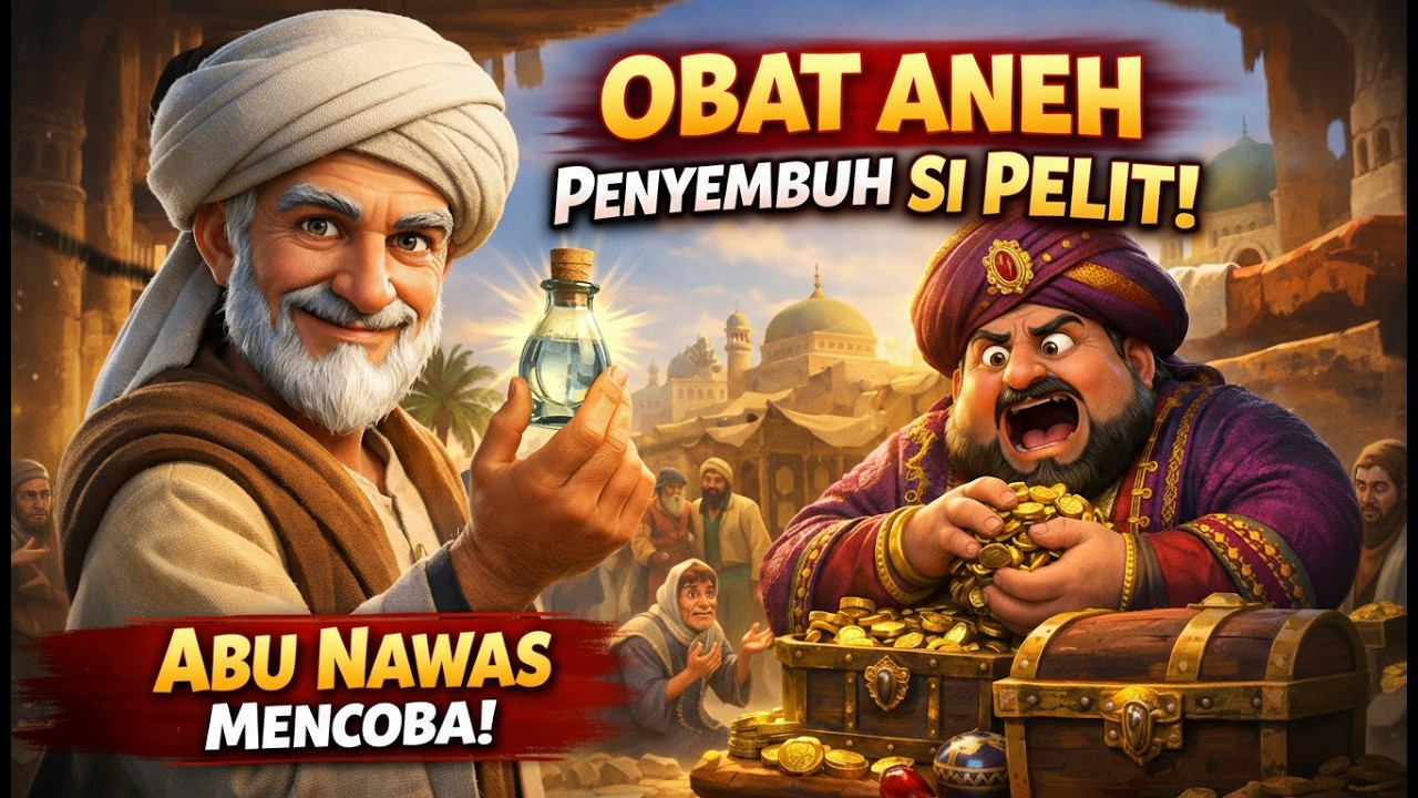 HEBOH❗ Abu Nawas Menemukan “Obat Pelit” Paling Mujarab | Dongeng Sebelum Tidur