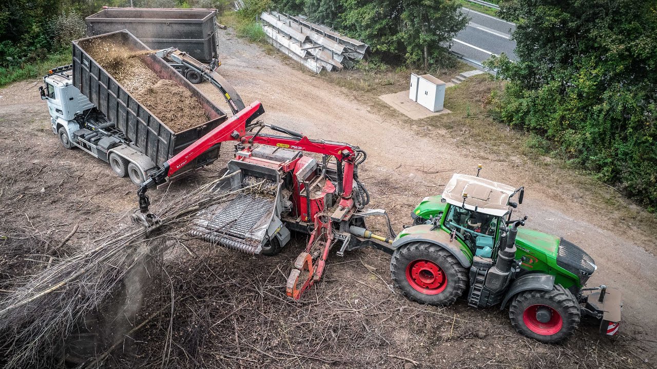 Fendt 1042 | Mus-Max Wood Terminator 12 | TBH Tim Bernhart | Transporte | Forst | 4K