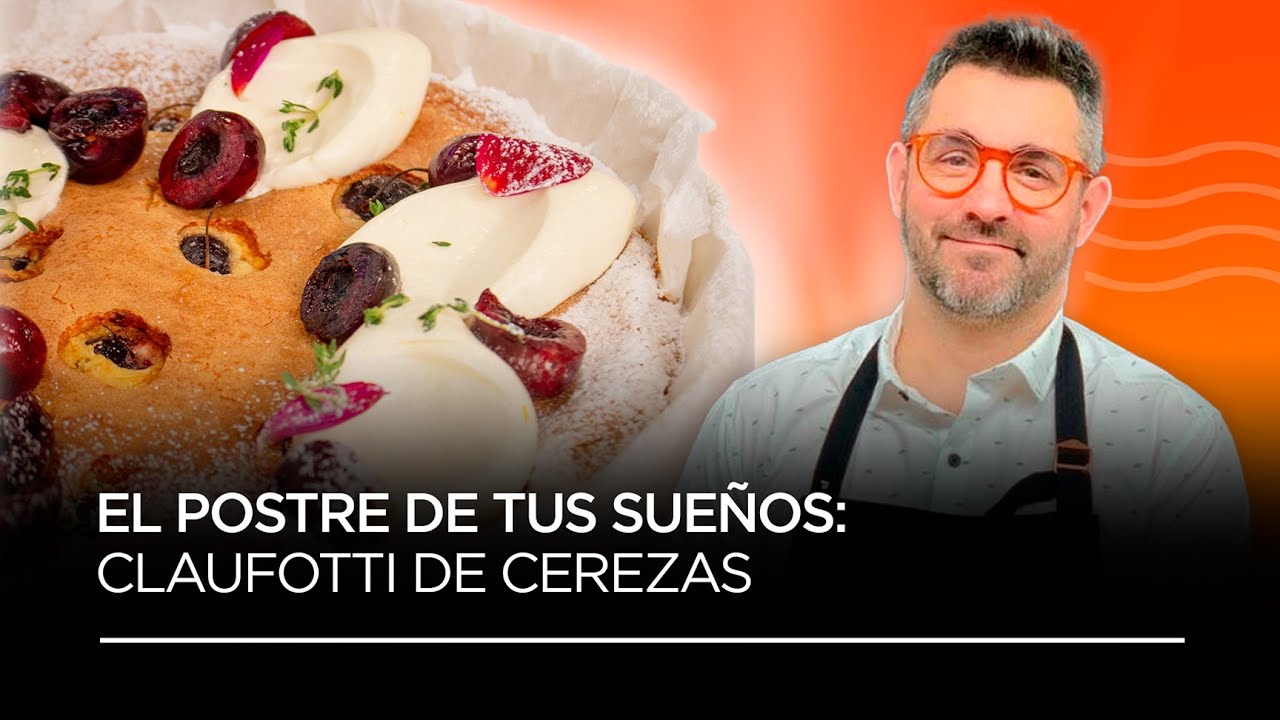 RECETA DE CLAFOUTIS DE CEREZAS