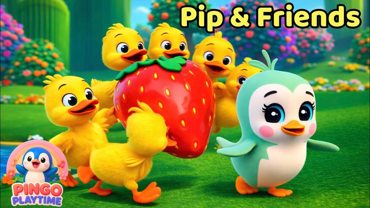 🐧🐰Pip’s Underwater Ice Adventure - Pip And The Ducklings🐱