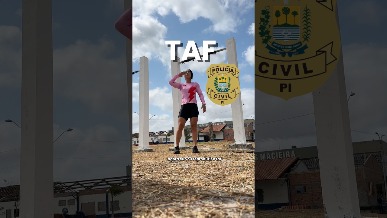 Taf da pol&iacute;cia civil do Piau&iacute; #policia #policiacivil #pc #testedeaptidaofisica