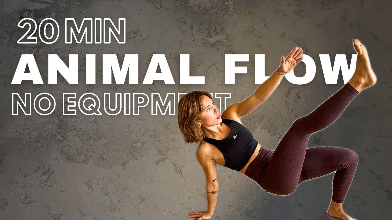 40 MIN ANIMAL FLOW - no equipment - 45 sec ON - 15 sec OFF
