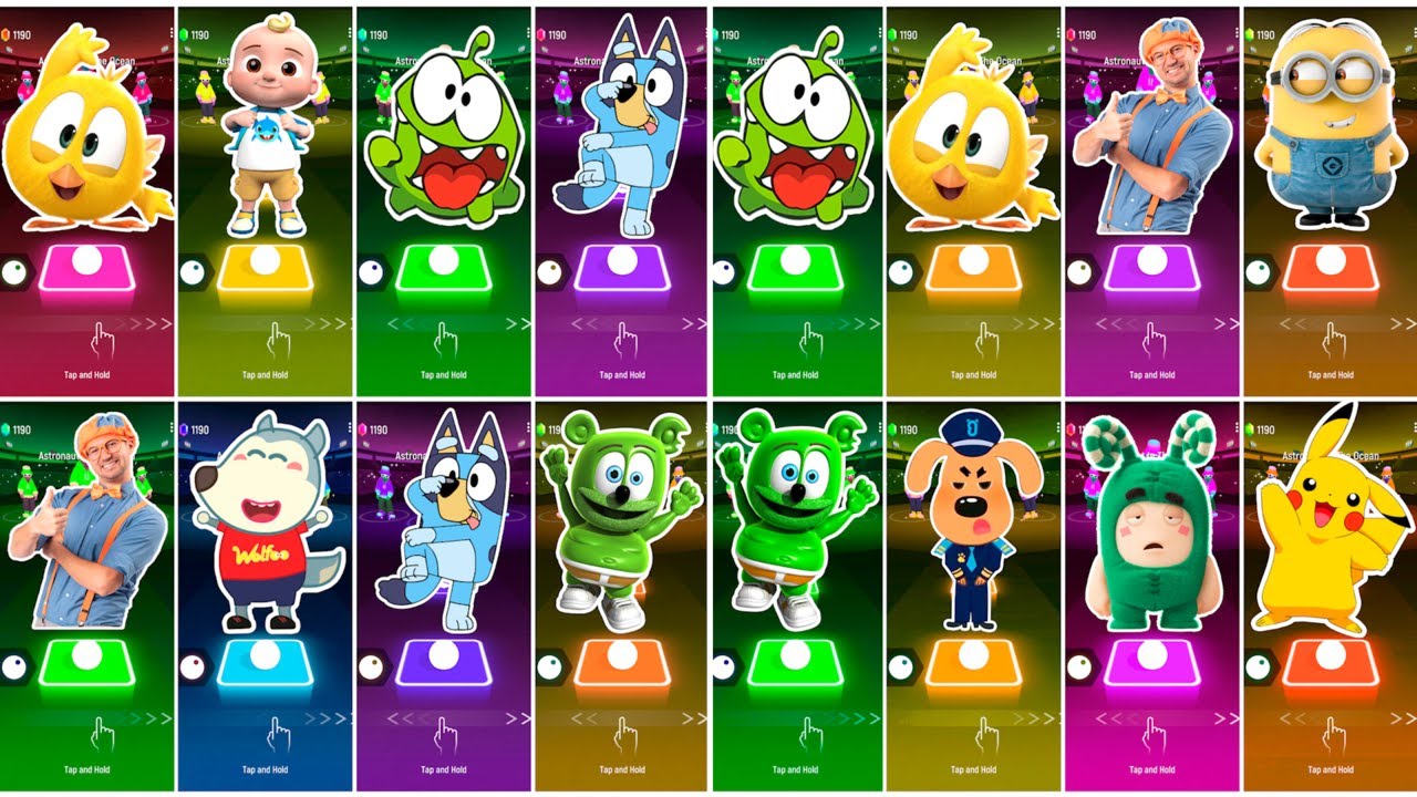 Baby Shark All Video Megamix 🆚 Cocomelon Friends 🆚 Bluey Bingo 🆚 Oddbods Bubbles. 🎶 Who Will Will?