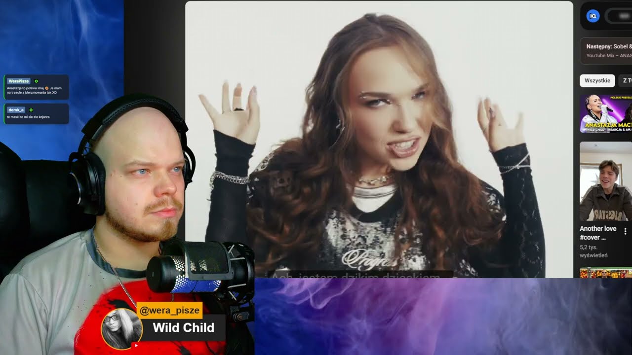 Cynk Reaguje - ANASTAZJA - Wild Child (Eurovision 2026 POLAND)