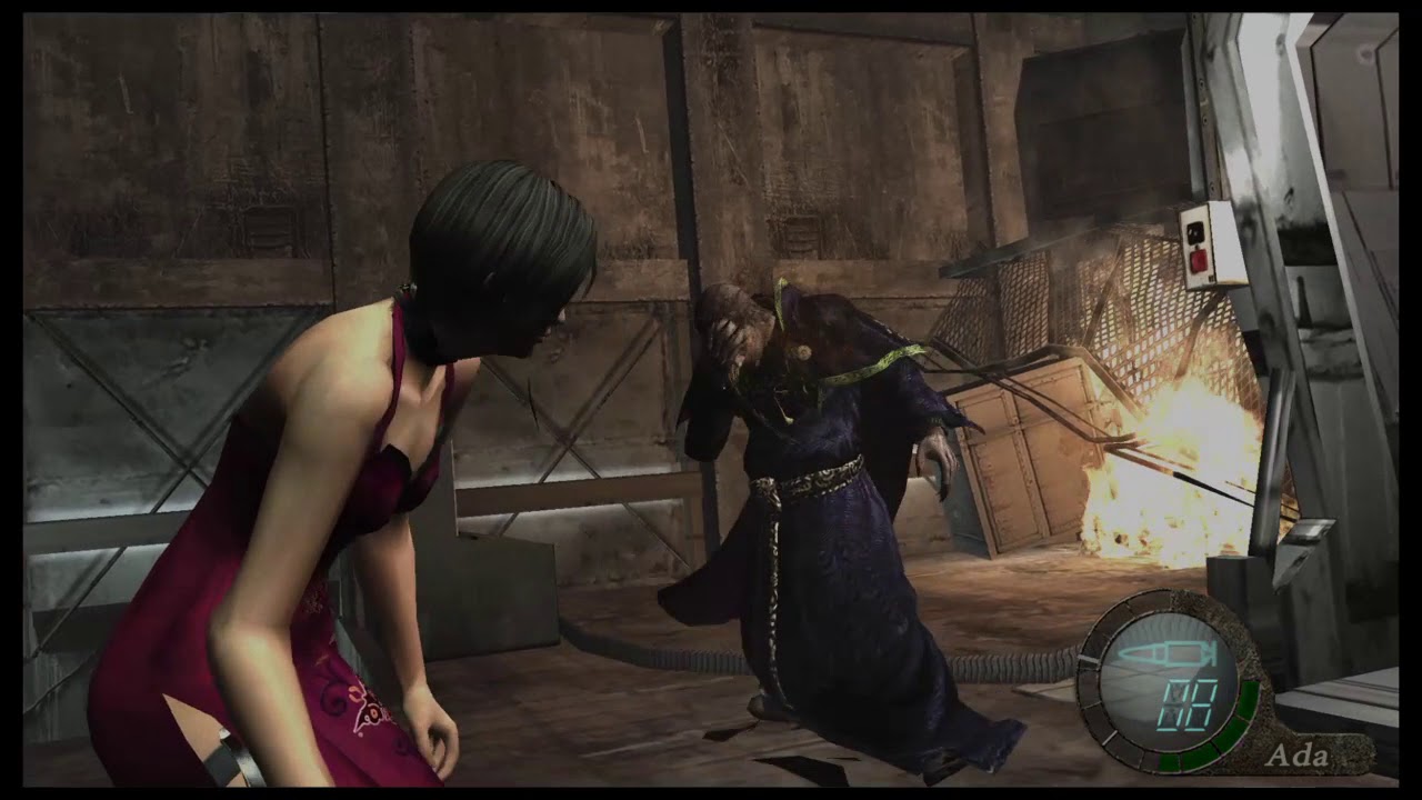 resident evil 4 Separate Ways - Ada vs Saddler Boss Fight