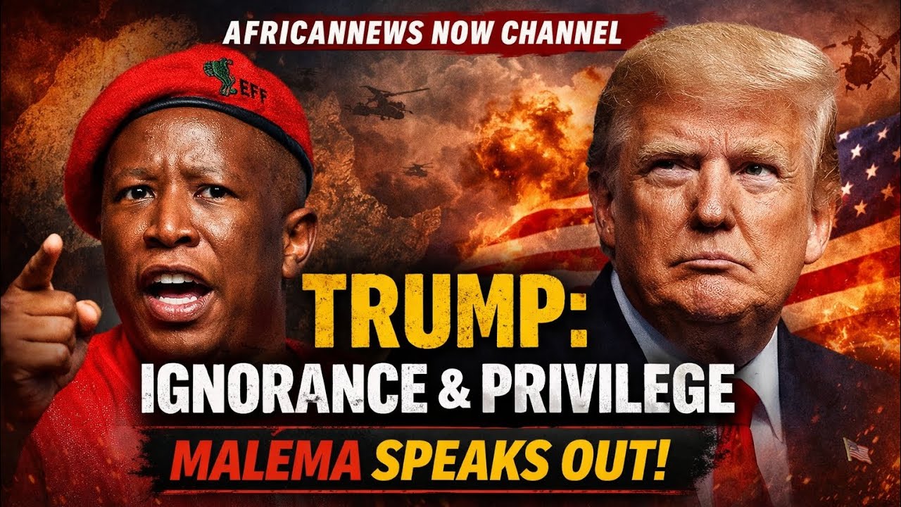 Julius Malema Slams Donald Trump | &ldquo;Ignorance, Privilege & Global Destabilization&rdquo;