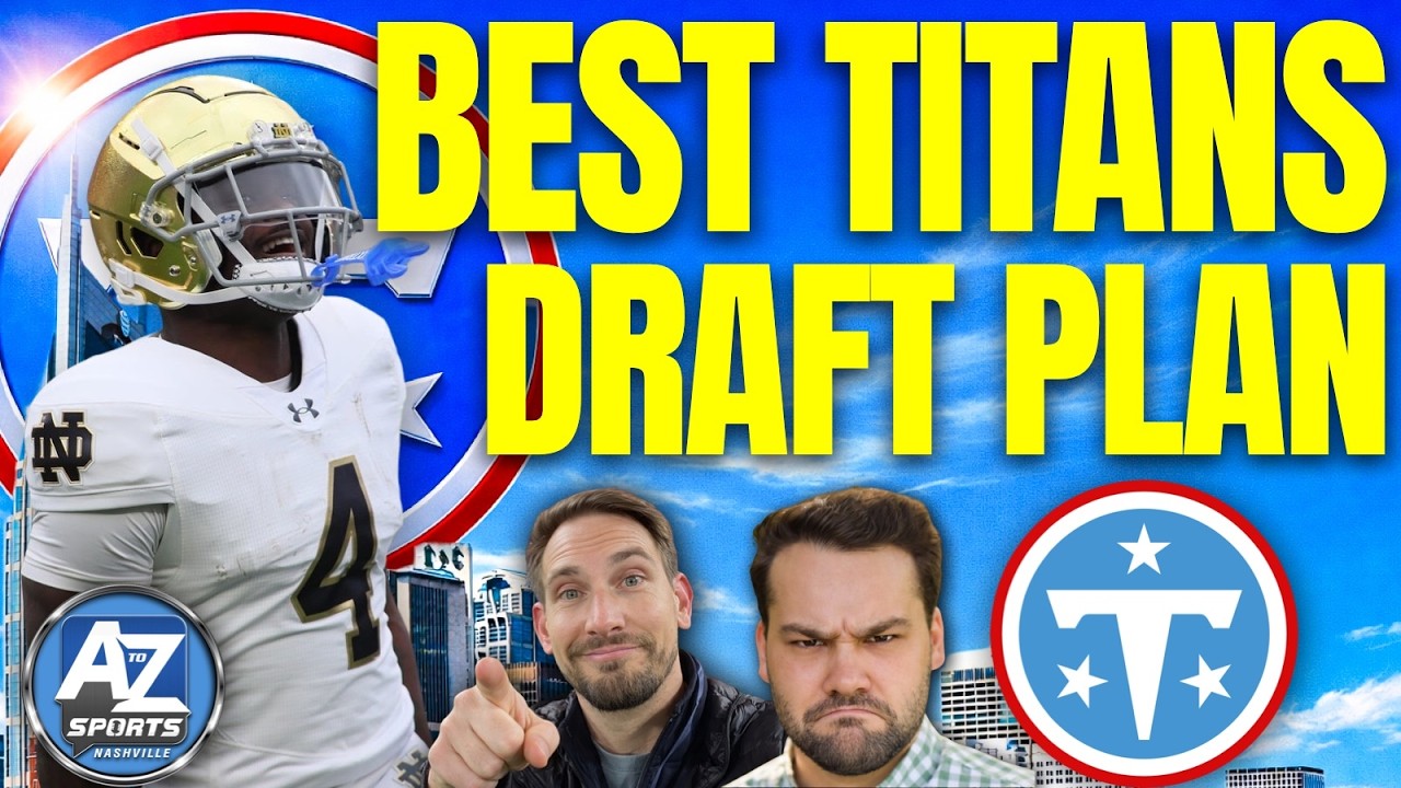 Dueling LIVE Titans Mock Drafts: the BEST first round and day two pick strategies to fill team needs