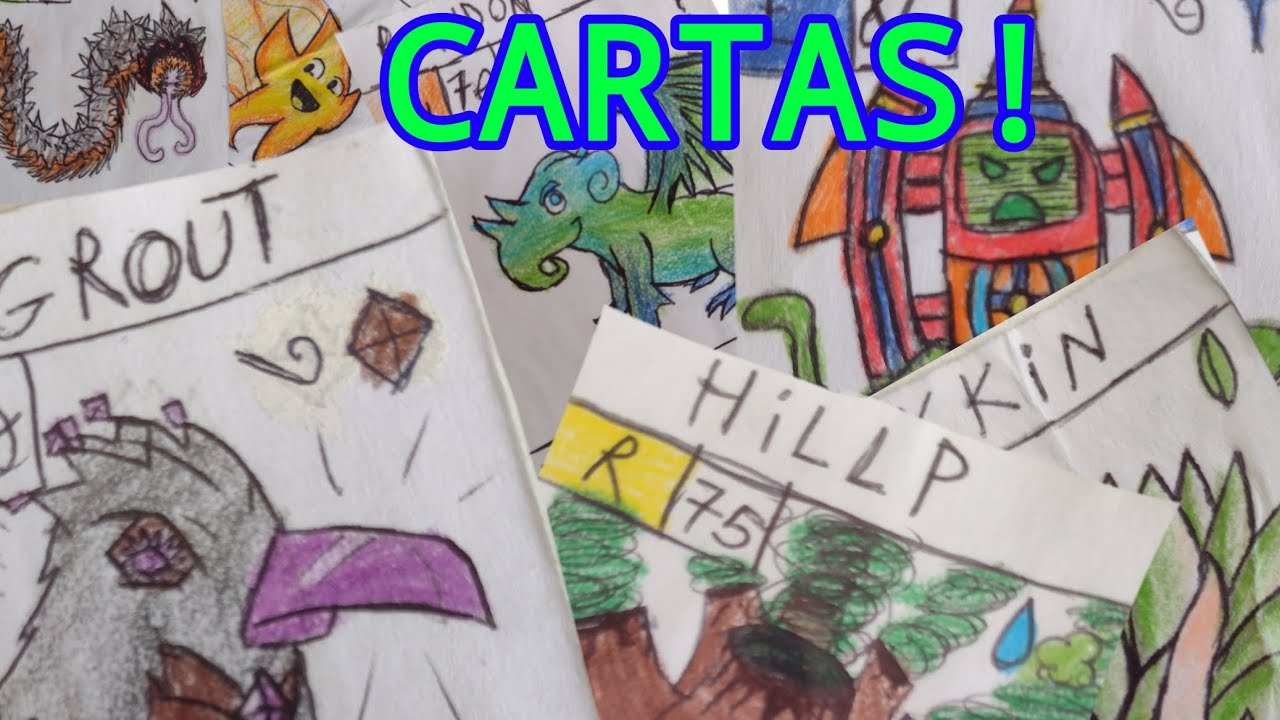 minhas cartas que eu fazia quando criança