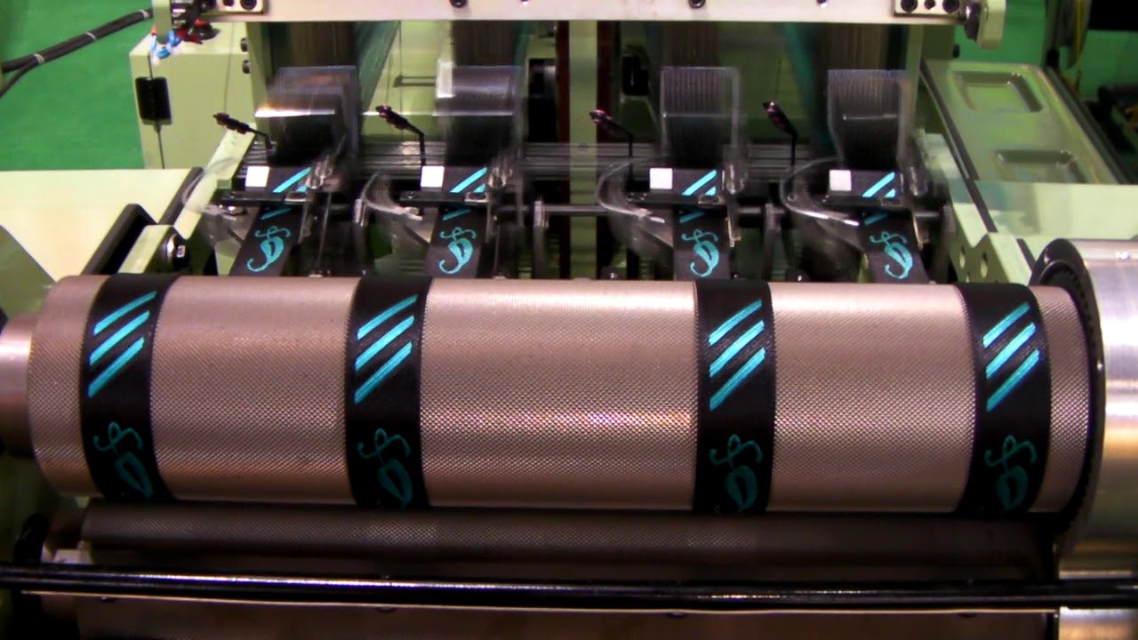 WFJ 4/42/192 variable width webbing jacquard machine