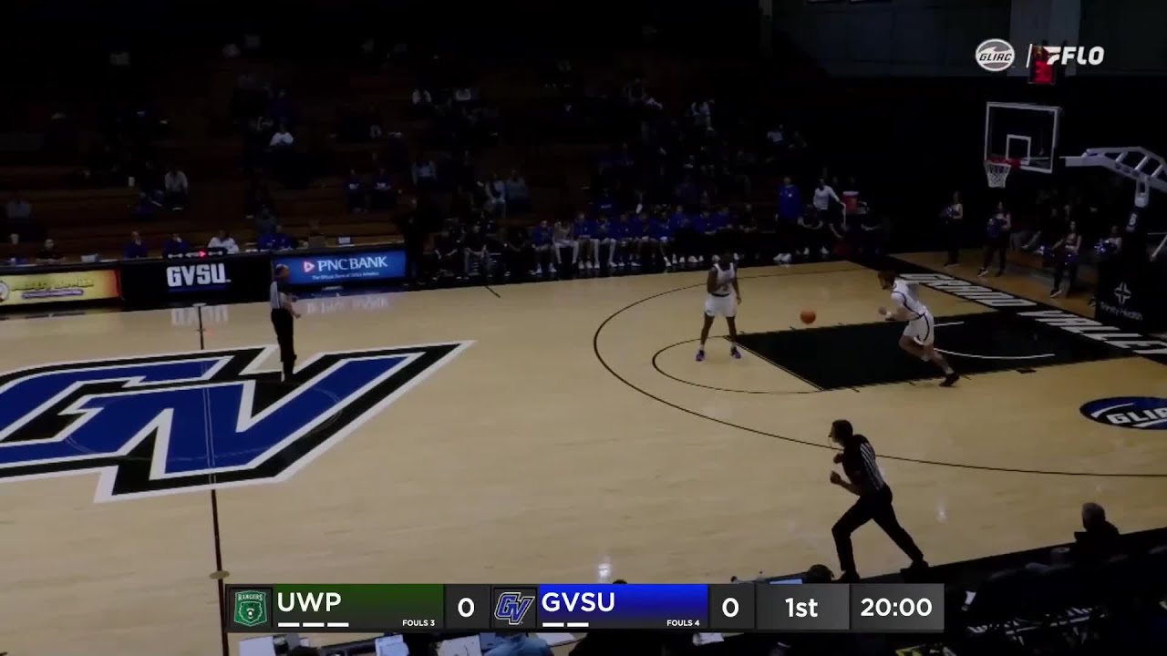 UW-Parkside vs Grand Valley State Men's Basketball | GLIAC Highlight