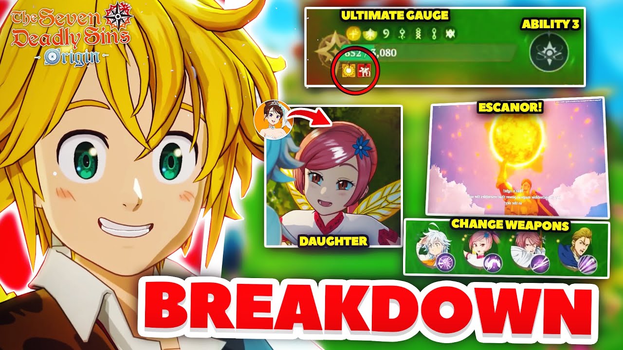EVERYTHING EXPLAINED! 7DS: ORIGIN FULL TRAILER & TUTORIAL BREAK DOWN!