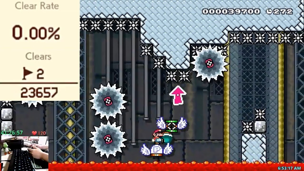 [SMM2] Nowieso's hell: Magma Shells by Nowieso (2nd Clear)