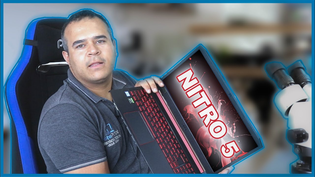 NOTEBOOK GAMER ACER NITRO 5 AN515-54 NÃO LIGA
