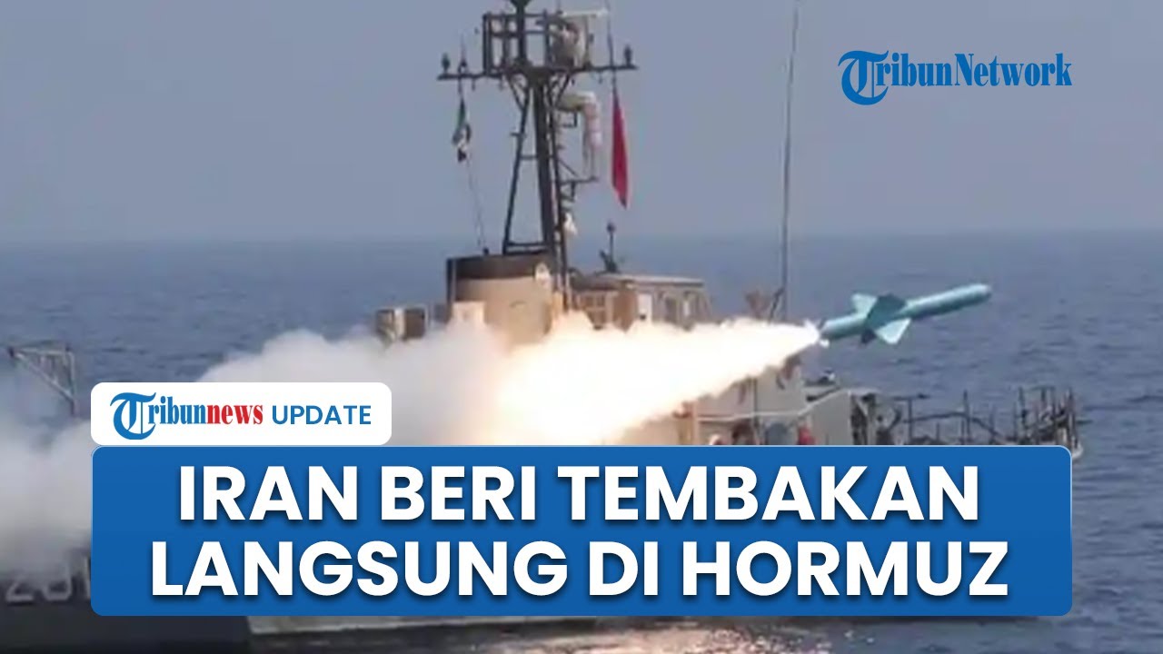 Iran Unjuk Taji! Beri Tembakan Langsung di Selat Hormuz dalam Operasi Latihan, AS Siaga & Mengecam