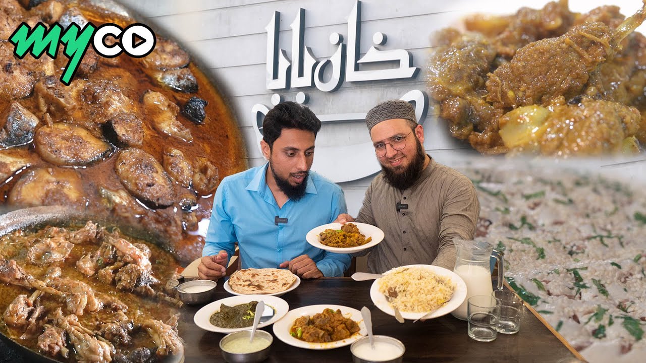 Khan Baba The Best Of Lahore | Mutton Palak, Qeema Naan, Qourma, Pulao and Karelay in Desi Ghee