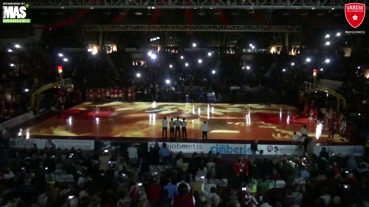 La spettacolare presentazione della Pallacanestro Varese