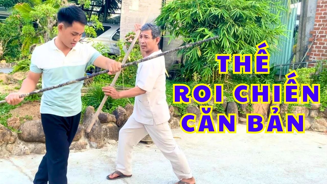 Một vài thế tập Roi Chiến căn bản Thầy Huỳnh Ngọc Bình hướng dẫn cho học trò Võ cổ truyền Bình Định