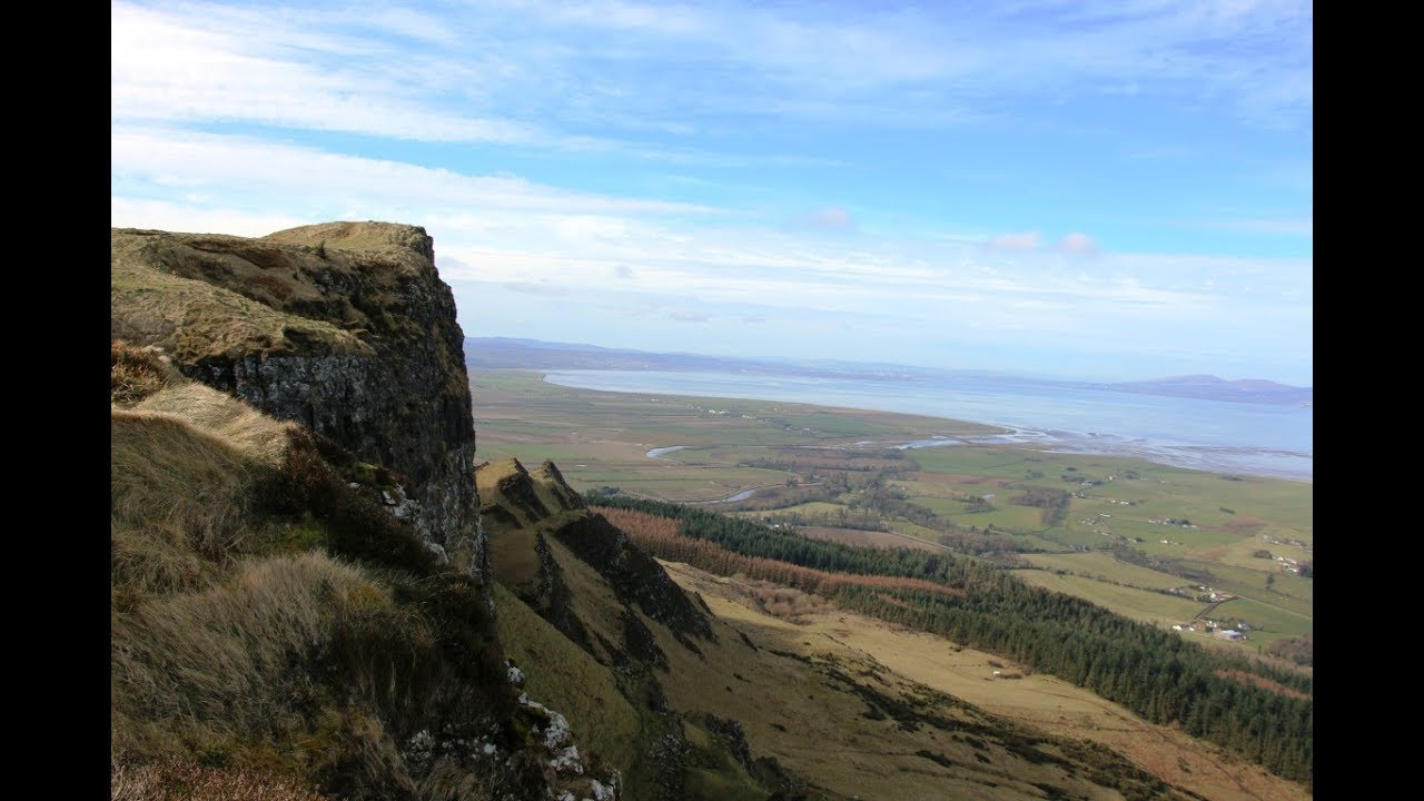Binevenagh Mountain and Lake near Limavady N.Ireland 26/3/18