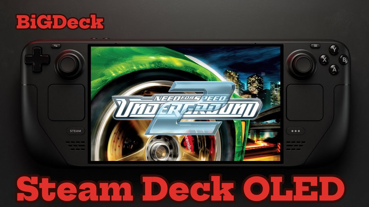 NFS Underground 2 with Graphics Mods on Steam Deck OLED – Still Looks Amazing