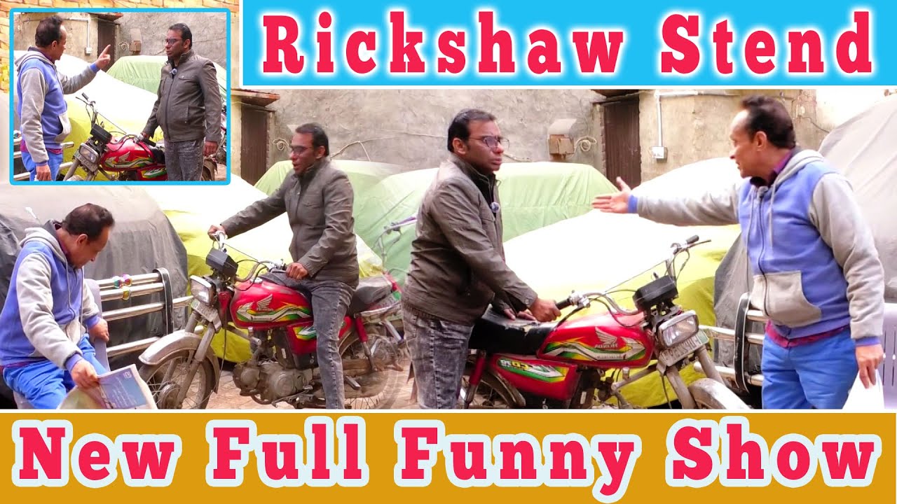 funny azeem vicky ne riksha satand ko pagal kar deya  new comedy show #azeemvickyofficial#funnyshow