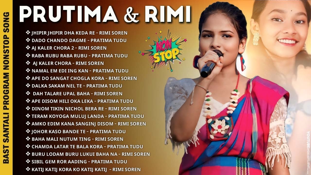 Top Bast Santali Nonstop Mp3 Song 2025 | Prutima Hansda & Rimi Saren | Santali Fansan Nonstop Song
