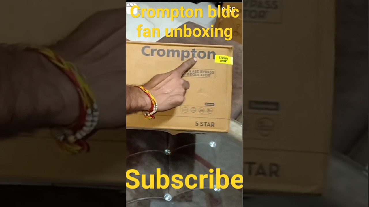 Crompton bldc fan / Crompton ceiling fan / Crompton bldc fan unboxing #viral #shorts #subscribe