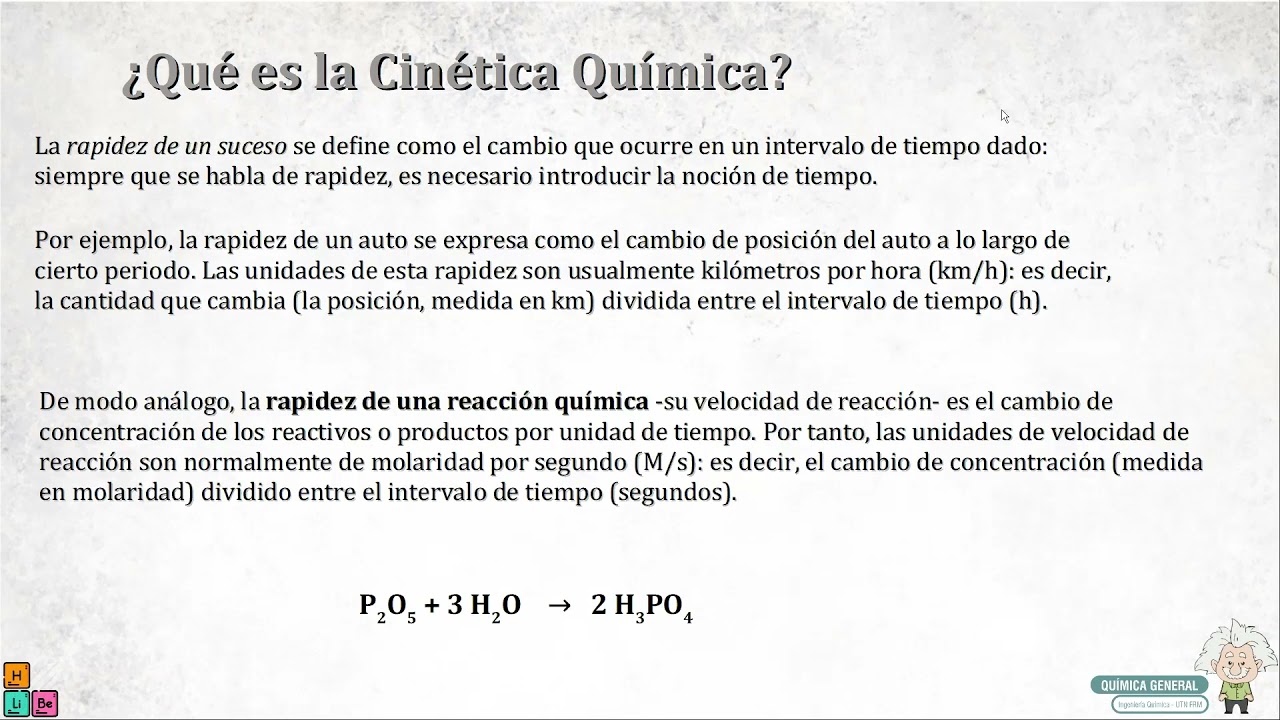 Cinética 1ra Parte