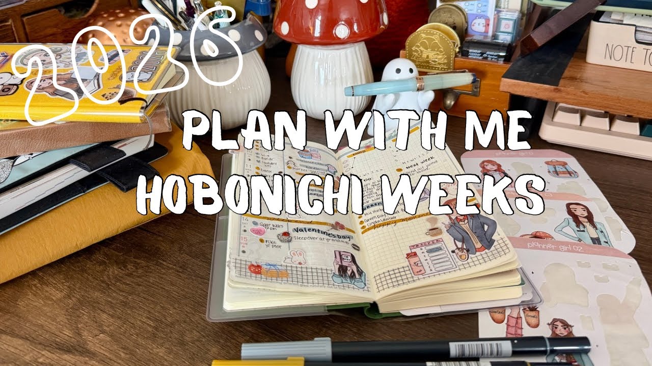 Plan With Me | Hobonichi Weeks 
