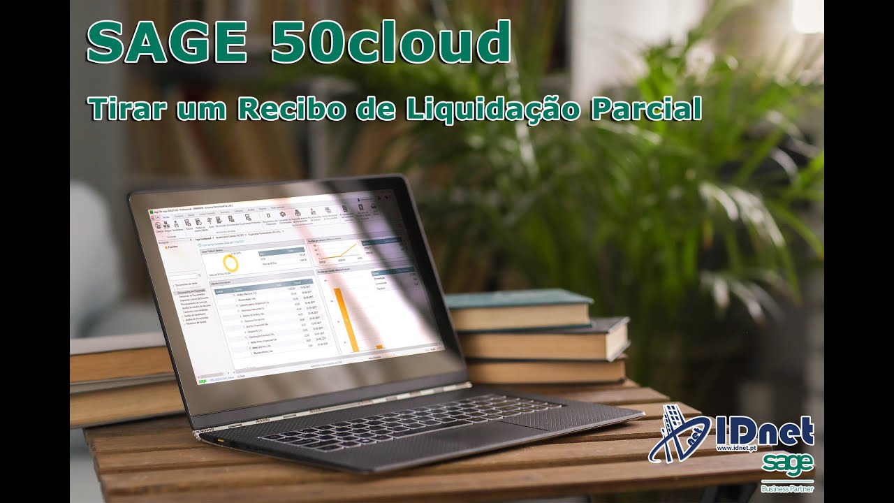 Manual SAGE 50Cloud - Como Registar Recibos de valores parciais