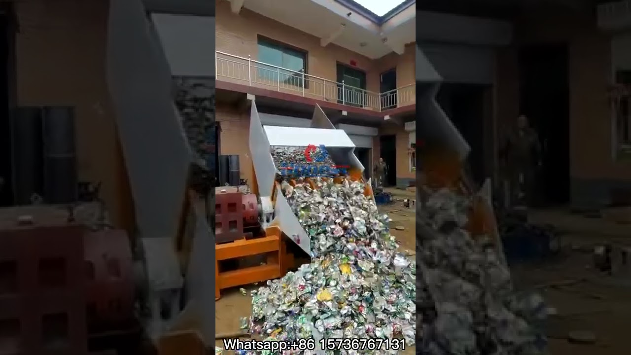 The Bale Opener Machine/PET bottles opener machine/bale breaker