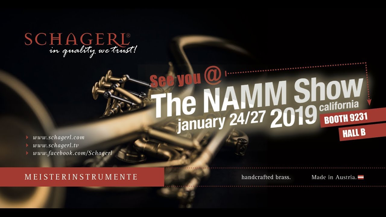 NAMM SHOW 2019 - Come and visit us!
