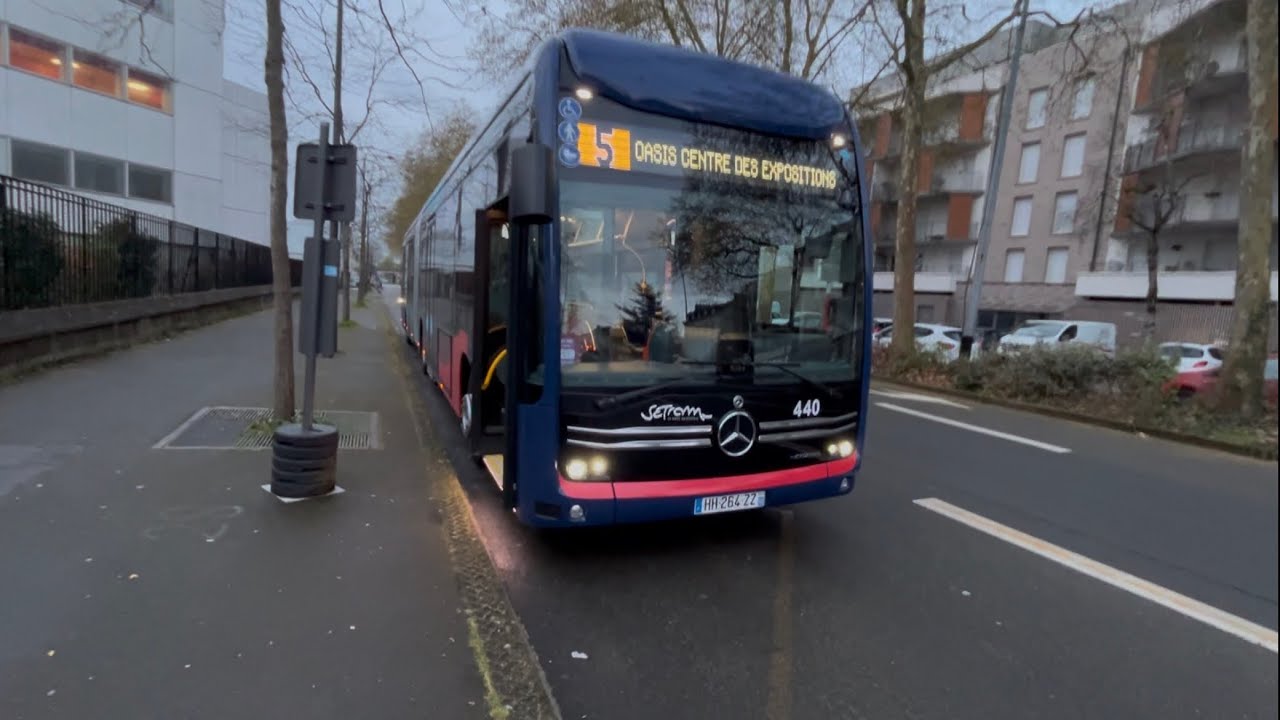 Bus Le Mans : Ligne 5 Gazonfier vers Oasis 