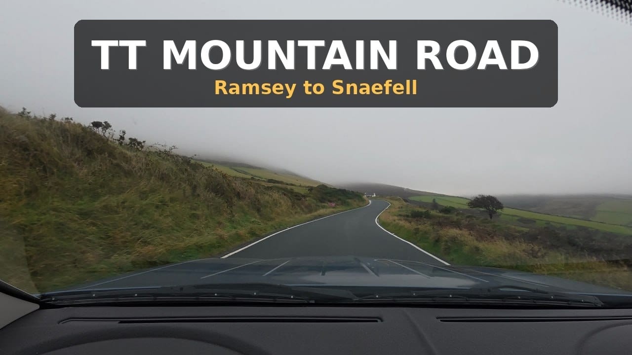 Driving the Isle of Man Mountain Road | Ramsey to Snaefell via the TT Course | Lofi Beats [4K 60fps]