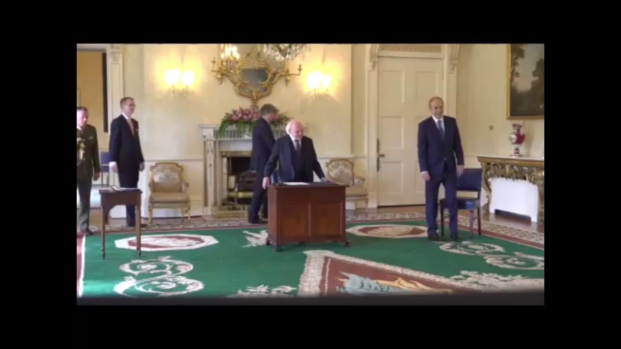 President appoints Micheál Martin TD Taoiseach
