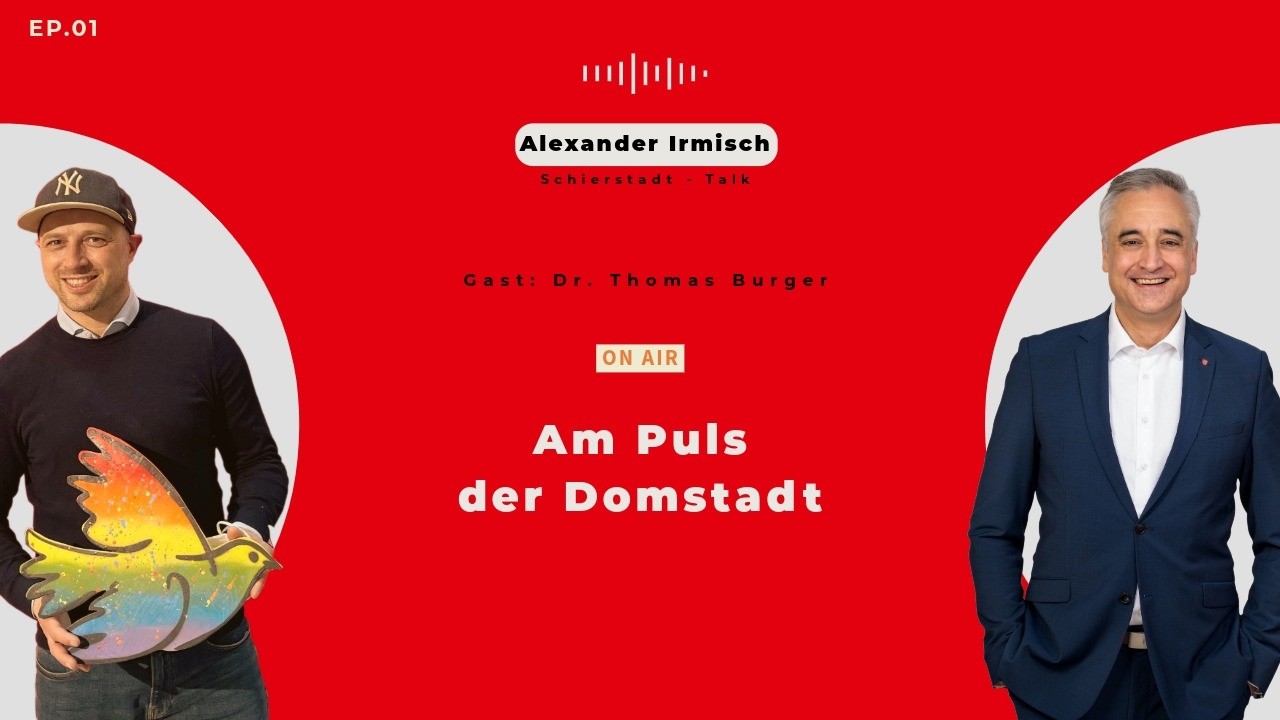 Schierstadt Talk: Am Puls der Domstadt, zu Gast Dr. Thomas Burger, Folge 1